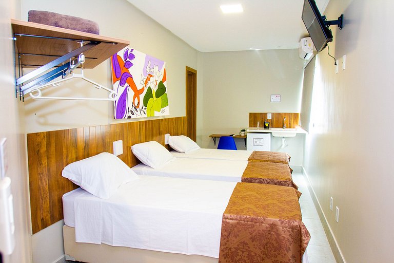 Suíte Violeta Completa no Jardim América Goiânia